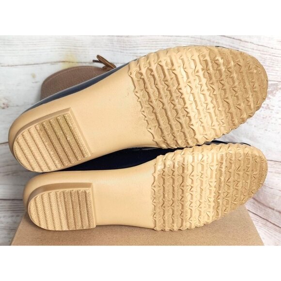 Maplewood Waterproof Fall 2022 Navy/Tan Women’s Boots | JBU by Jambu | Faux Fur - Picture 8 of 14